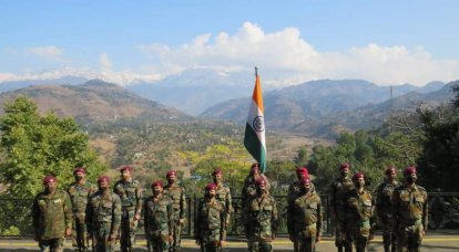 India announced the "critical dependence" of the country's army on the supply of fabric from China