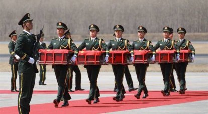 Çin'de yönetim kurulu, Kore’de öldürülen gönüllülerin kalıntılarıyla karşılaştı