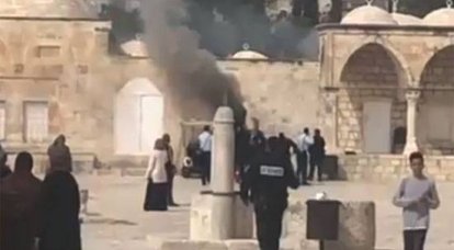 Террористическая акция на Храмовой горе в Иерусалиме