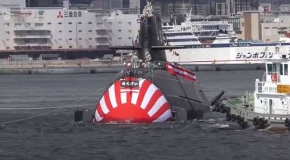 В Японии спустили на воду третью НАПЛ типа Taigei проекта 29SS