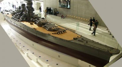 מוזיאון יאמאטו בקורה. דגם הספינה הגדול בעולם