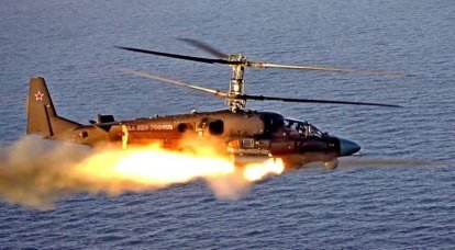 Ka-52K and Ka-29 ship helicopters showed their power