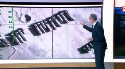 Channel France 2 emitió un récord de ataques aéreos rusos en Siria por los éxitos de la coalición occidental