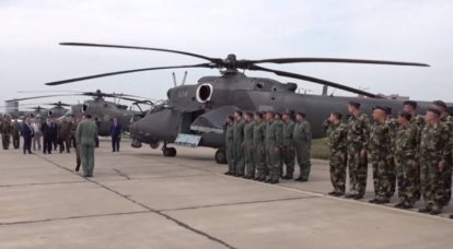 Сербия досрочно получила четыре вертолёта Ми-35М