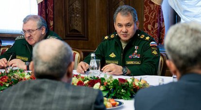 러시아 국방 장관, 군 참관단과 회담