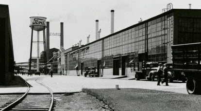 디트로이트에서의 경험 교환 : "Ford"의 장갑 생산에 소련 엔지니어의 방문