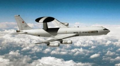 Натовский AWACS просканировал пространство над Калининградской областью