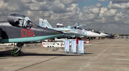 100 años de la fuerza aérea rusa parte de 3 - Exposición estática