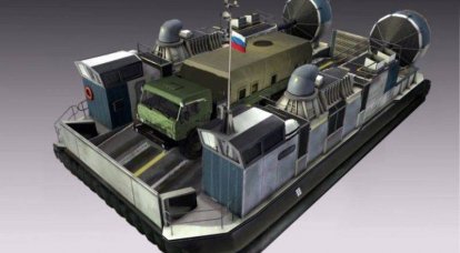 «Хаска 10». Новое российское судно на воздушной подушке