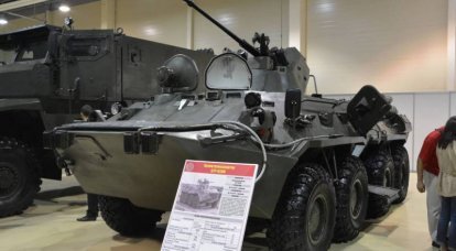 BTR-82A podrá recibir la unidad de combate AU-220М “Baikal”