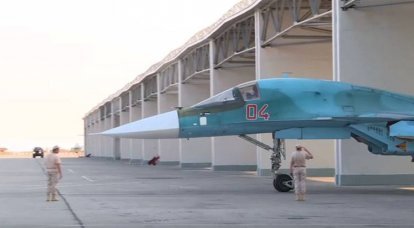 На авиабазе "Хмеймим" ввели в эксплуатацию защитные ангары для Су-34 и Су-35