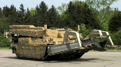 德国将支付向乌克兰武装部队供应一批配备英国设备的 Wisent 1 MC 排雷机的费用
