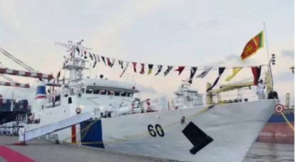 Индия передала Шри-Ланке свой патрульный корабль