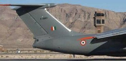 С борта Ил-76 ВВС Индии будет десантирована бронетехника в ходе учений
