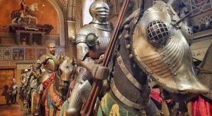 フィレンツェのスティバート美術館：腕を伸ばした騎士