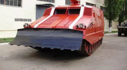 来自哈尔科夫的坦克机器人 - 未来的消防车