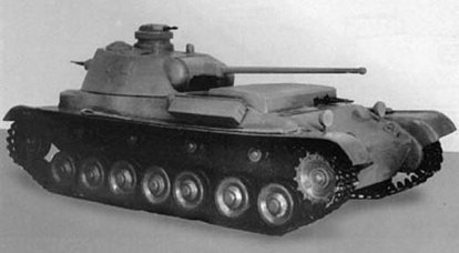 Taslak orta tank A-44. T-34'in başarılı halefi