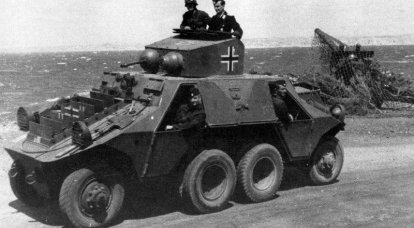 Германские четырехосные полноприводные бронеавтомобили времен Второй мировой войны. Часть 1. Австрийский бронеавтомобиль ADGZ на службе Третьего рейха