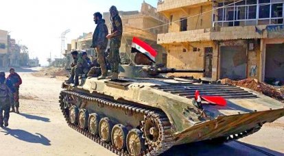 Coalition of the United States in frenzy of the military successes of the Syrian army