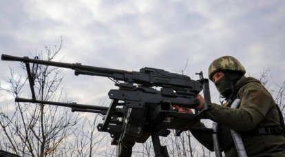 방위군은 러시아 무인 항공기 "Geran-2"와 싸우기 위해 PKT 기관총으로 이동식 대공포 설치를 만들었습니다.