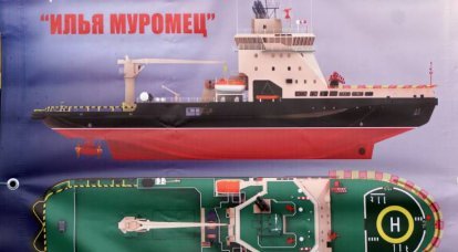 Icebreaker "Ilya Muromets" will be launched in St. Petersburg