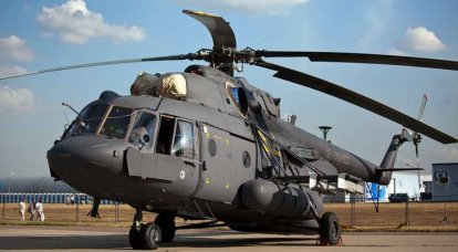 In den Truppen steckte eine weitere Charge von Hubschraubern Mi-8MTV-5-1