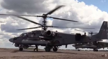 Российские ударные вертолёты Ка-52 получили высокую оценку по итогам боевого применения на Украине