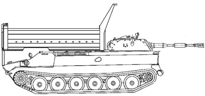 Ретирадный танк «Порось»