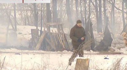 Пожар и взрывы на блокпосту нацгвардии в Запорожской области