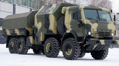 Nouvelles voitures KamAZ est entré dans les troupes ZVO