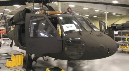 Первый UH-60А+ Black Hawk для ВВС Афганистана