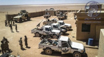 Проамериканские силы заблокированы в сирийской пустыне