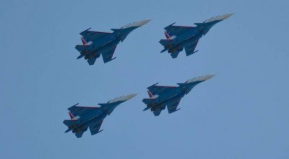 The action "Service under the contract - your choice!" In Rostov-on-Don. Aerobatic team "Russian Knights"