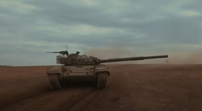 Огневые способности танка Т-72Б: стрельба по железобетонным блокам и мешкам с песком