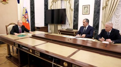Putin sa întâlnit cu Evkurov și Troșev la Kremlin pe tema organizării unităților de voluntari