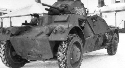 Armored cars of Sweden. Part II