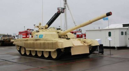 哈萨克斯坦将供应乔丹坦克T-72KZ