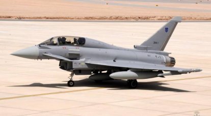 Оману переданы первые Eurofighter Typhoon