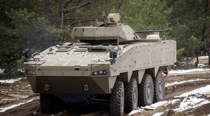 Словакия презентовала новый  БТР Patria AMV