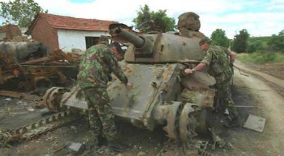 Потери югославской бронетехники в конфликте 1999 года