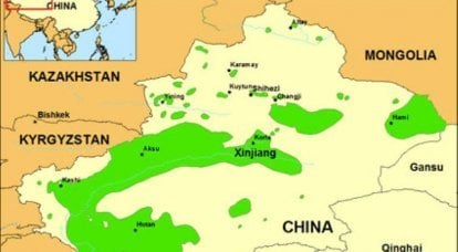 Xinjiang-Uyguria, kazaki in Cina e... cinese Kazakistan