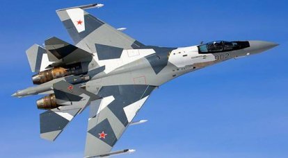 Тренировочные воздушные бои с применением Су-35С в Приморье