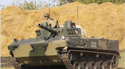 Ульяновское соединение ВДВ провело  учение с применением новейших боевых машин БМД-4М и БТР-МДМ