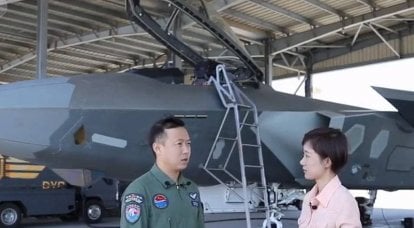 TV chinesa chamada a idade média dos pilotos de caça J-20