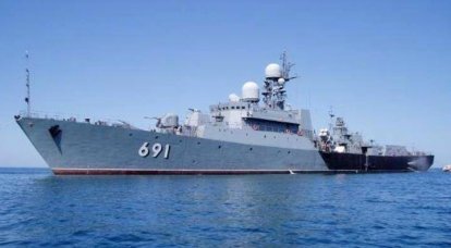 A Flotilha Cáspio iniciou o exercício