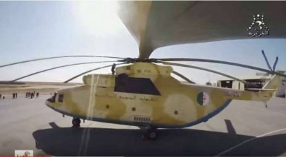 Mi-26T2 en service en Algérie
