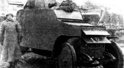 Carro blindado "Renault" Nekrasov-Bratolyubova