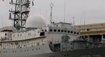 О «небезопасных маневрах» корабля ВМФ РФ «Виктор Леонов» заявили в США