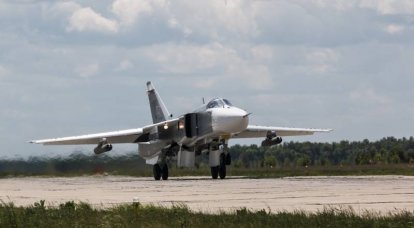This morally and physically obsolete Su-24 ...