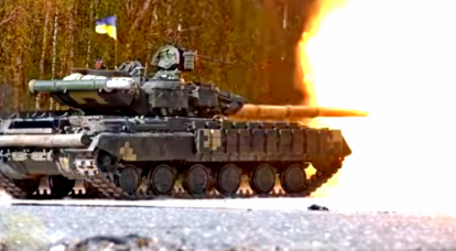 Кадры участия украинских Т-64 в "танковом биатлоне" НАТО